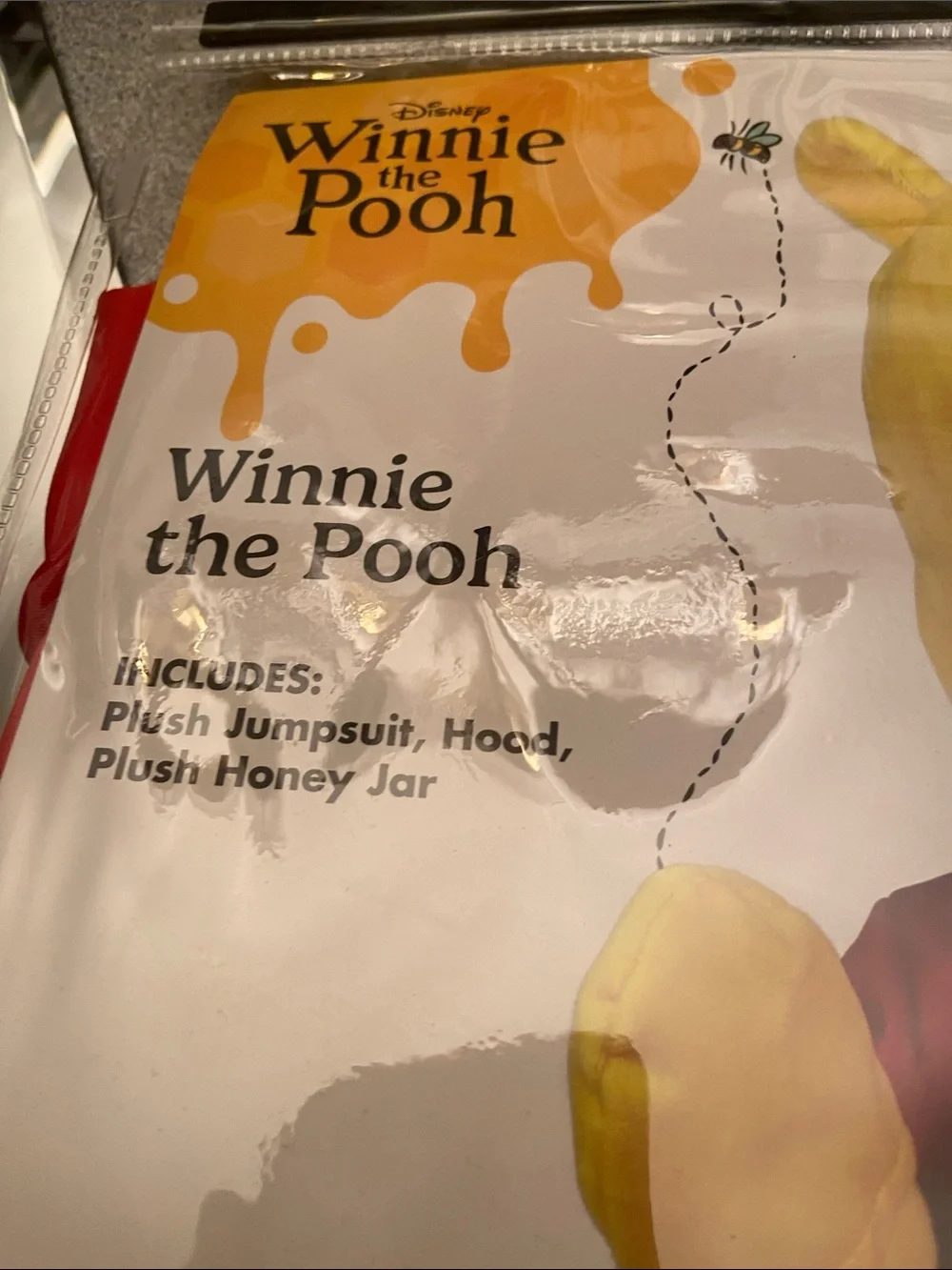Disney Winnie the Pooh Infant Costume - Yellow & Red
